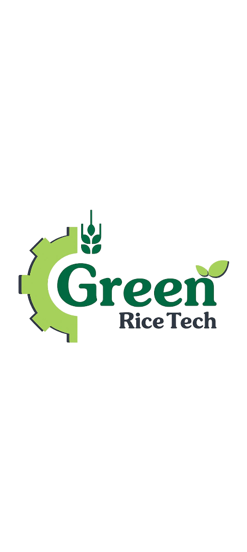 Green Rice Tech Innovations logo representing rice milling and grain processing machinery