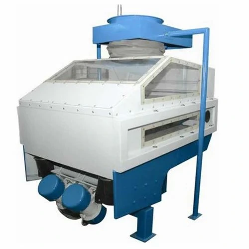 Paddy destoner machine for removing stones and heavy impurities from paddy