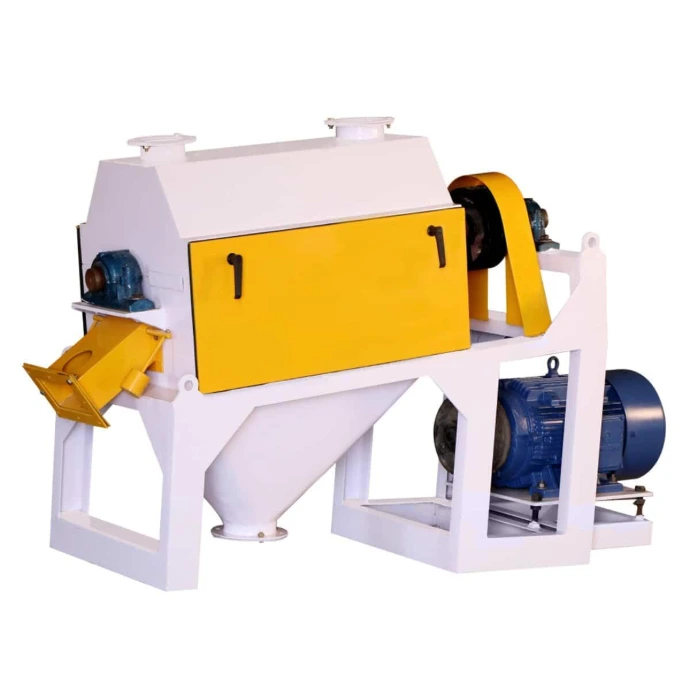 Emery roll rice whitening machine for polishing and whitening rice grains